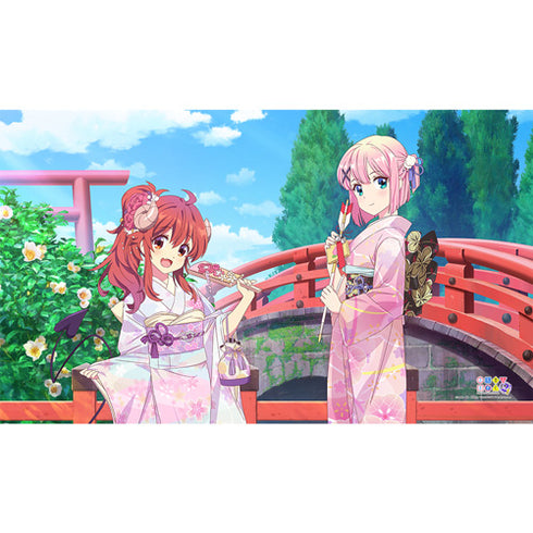 『まちカドまぞく 2丁目』描き下ろしブランケット(吉田優子&千代田桃/晴れ着)